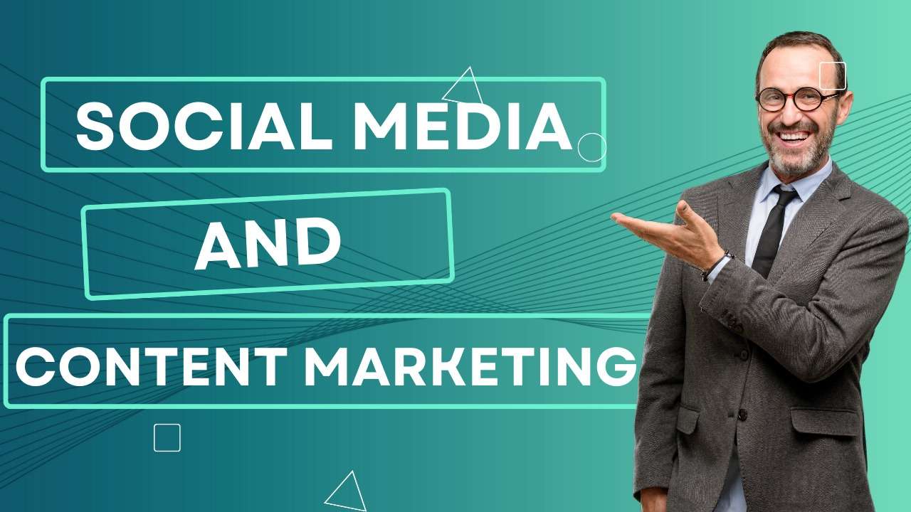 a man show knowledge about social media and content marketing