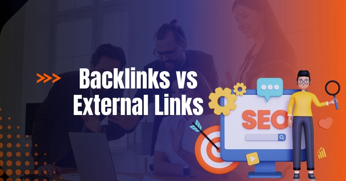 Backlinks vs external links