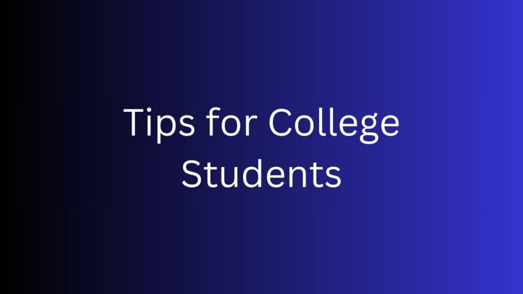 Social Media Tips for College Students