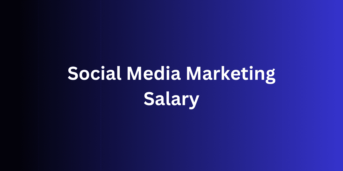 Social Media Marketing Salary